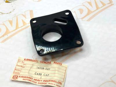 KAWASAKI F6 F7 CARBURETOR CAP OEM NOS 14038-027