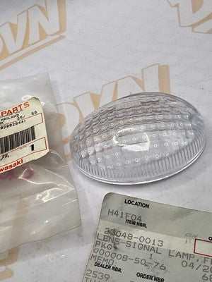 Kawasaki Front Lamp Lens Part Number - 23048-0013