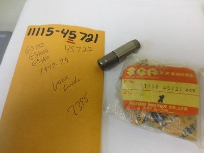 Suzuki GS750,GS1000,GS400 1977-79  valve guide p.n 11115-45721    11115-45722