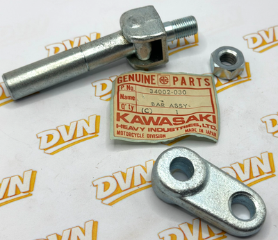1 NOS Kawasaki F5 350, F6 125, F7 175, F8 250 Foot Peg Rest Bar OEM 34002-030