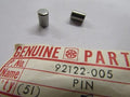 NOS NEW FACTORY KAWASAKI KZ750 LTD TWIN BELT DOWEL PIN  92122-005  sold as 2