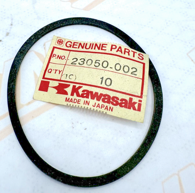 1 NOS Kawasaki  23050-002 Turn Signal Lens Gasket OEM Z1 900 KZ 1000 H2 750