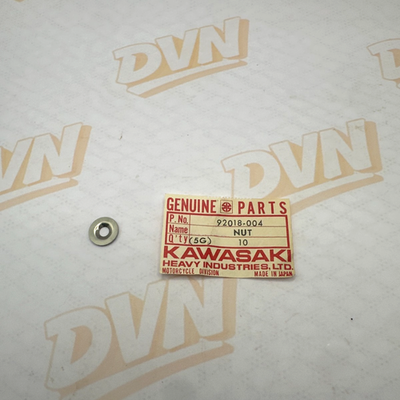 New OEM Kawasaki 92018-004 Lock Nut NOS