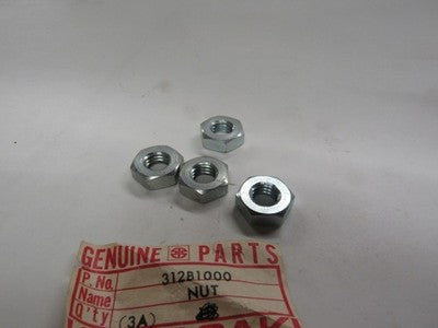 Kawasaki NOS NEW 312B1000 Nut 10mm F5 F8 F9 G3 F81M G31M