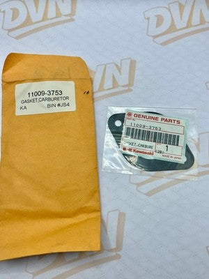 NEW NOS OEM KAWASAKI CARBURETOR GASKET 11009-3753 JB JF 650 JET SKI JB650 JF650