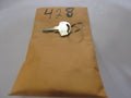 Vintage Suzuki  OEM Factory Pre Cut Motorcycle Key # 428