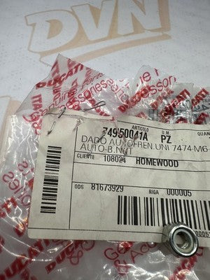 Ducati Nut NOS 74950041A  (L-8170)