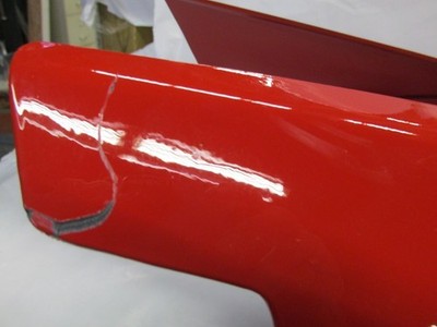 Kawasaki Cowling Lower Red/Gray 55028-5321-X5 1987 NINJA600