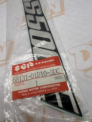 OEM SUZUKI GS500 DECAL STICKER MARK 68131-01D10-3DC