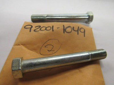 NOS OEM KAWASAKI KZ750 KZ650 KZ550 HEX HEAD BOLT 92001-1049    SOLD AS 2