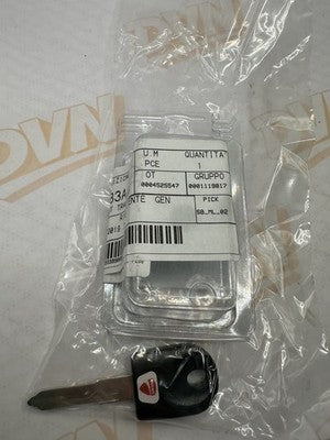 Ducati 59840183A Key without transponder for many bikes,