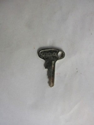 Vintage Yamaha OEM Factory Pre Cut Motorcycle Key # 114