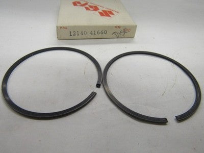 1977 SUZUKI RM125 RM 125 PISTON RING SET STANDARD NOS OE 12140-41660 1