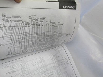 Suzuki Factory Wiring Diagrams Manual genuine factory manual  2005