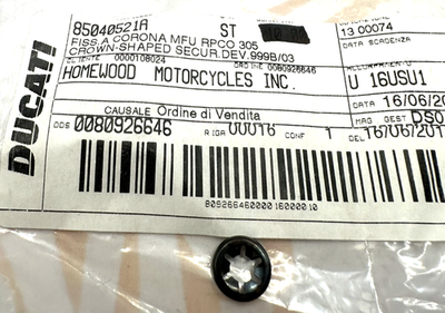85040521A NEW OEM DUCATI CLIP