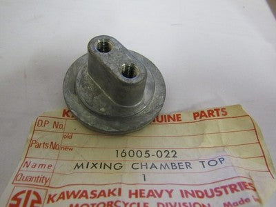 NOS Kawasaki Carburetor Mixing Cap F8 F81M F5 Enduro Big Horn 16005-022