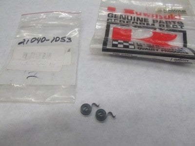 NOS Kawasaki EL250 EX250 KLF220 Starter Motor Brush Spring 21040-1053 SOLD AS 2