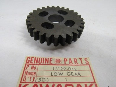 Kawasaki 13129-042 Low Gear Output Gear 27T F5 Big Horn F9 F81M NOS Vintage New