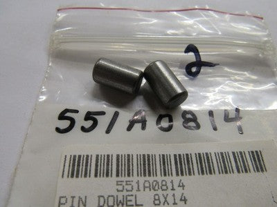 NOS Kawasaki OEM Dowel Pin 8X14 82-83 KZ750 83-84 KZ550 98-03 ZX900 551A0814