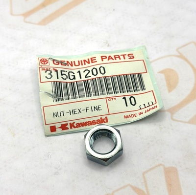 Genuine OEM KAWASAKI 315G1200 Hex Fine Nuts