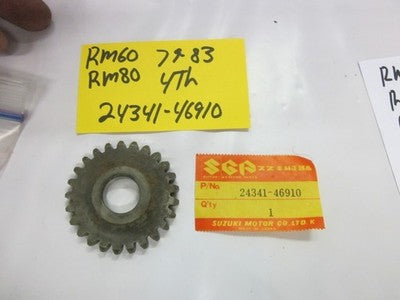 Suzuki RM60,RM80 1979-89  nos 4th gear driven  24341-46910