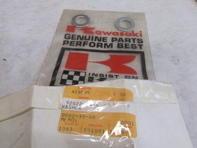 New Kawasaki NOS 92022-1494 Washer ZX750 TURBO ZX600 ZX1100 ZG1000 ZX900   QTY-2