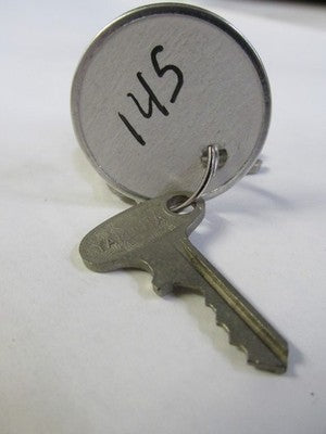 Vintage Yamaha OEM Factory Pre Cut Motorcycle Key # 145