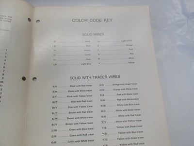 Suzuki Factory Wiring Diagrams Manual 1978 genuine factory manual  1978