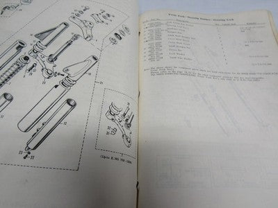 Suzuki T10 Parts Manual Catalogue 1963-1968