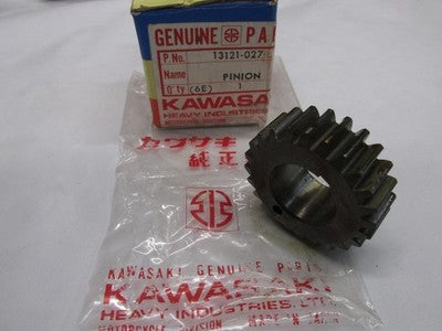 1972 Kawasaki F6 125 PINION,PRIMARY 13121-027, Primary Drive Pinion Gear