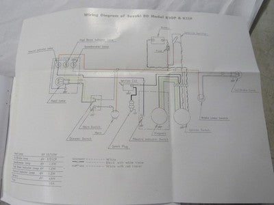 Suzuki K10P K11P OWNERS MANUAL