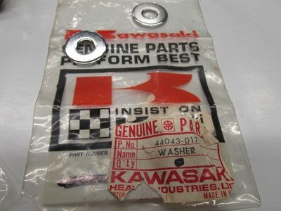 Kawasaki NOS  44043-017 Fork Top Washer G3 KH G3SS G3TR KH100     SOLD AS 2