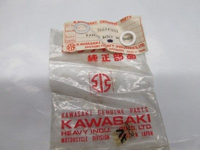 Kawasaki NOS NEW 16034-002 Banjo Bolt Washer F5 F6 F7 F8 F81M Big Horn SOLD AS 2