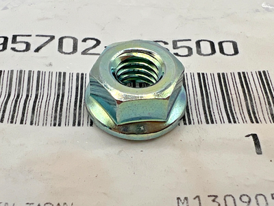 Yamaha NUT, FLANGE 95702-06500-00 OEM NEW
