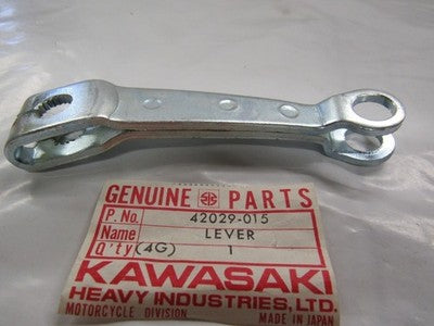 Kawasaki 42029-015 Rear Brake Cam Lever F6 F7 NOS New Vintage