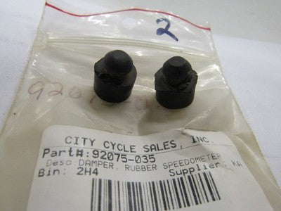 NOS Kawasaki F11 F9 H1 W1 A1 A7 SPEEDOMETER RUBBER DAMPER 92075-035 Sold as 2