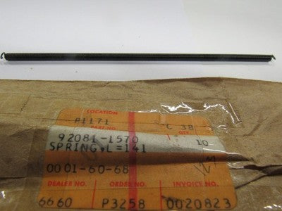 Kawasaki NOS NEW 92081-1570 Spring KLT KLT250 KLT200 Police Prairie 1983-85