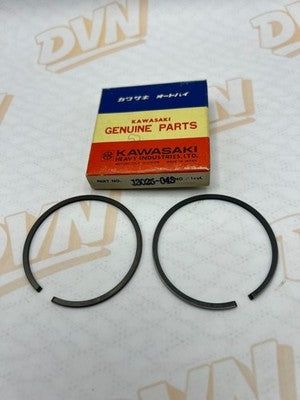 Kawasaki NOS NEW 13025-043 Piston Ring Set O S .020 S2 Mach II 350