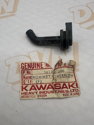 Kawasaki NOS NEW 16136-006 Overflow Pipe Grommet F9 350