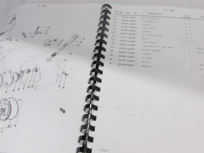 Suzuki TS250 Savage parts and service manual 1969-1970