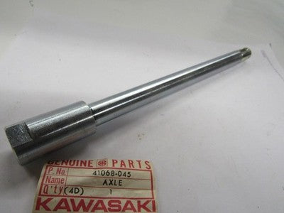 Kawasaki NOS NEW 41068-045 Front Axle KZ KZ440 KZ400