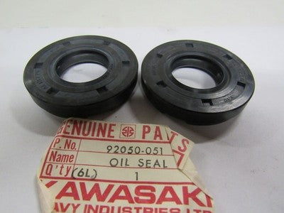 NOS Kawasaki OEM Oil Seal 1969-1975 H1 1976 KH500 92050-051 sold as 2