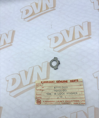 NOS KAWASAKI 10MM WASHER LOCK OEM 92031-001