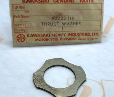 New OEM Kawasaki 92022-119 Thrust Washer NOS