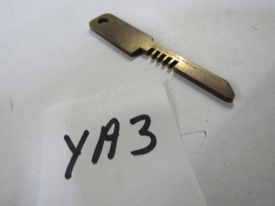 Vintage Yamaha OEM Factory   Motorcycle Key blank  ya3