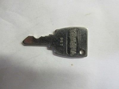 Vintage Yamaha OEM Factory Pre Cut Motorcycle Key # 967