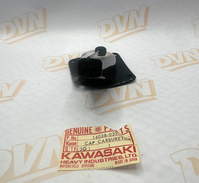 Kawasaki 1974-1975 F7  nos Cap Carburetor 14038-037 New OEM