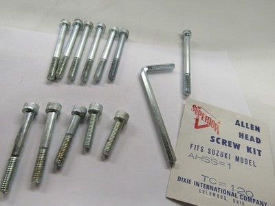 Suzuki b105p tc120 trailcat  nos engine case screw kit 1966-1972