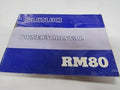 OEM FACTORY OWNERS MANUAL  1979  RM80