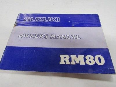 OEM FACTORY OWNERS MANUAL  1979  RM80